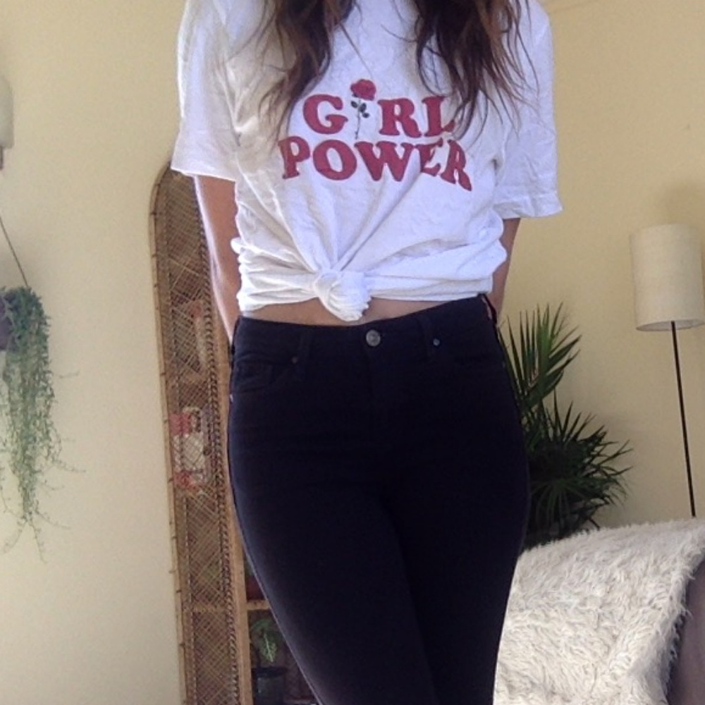 Girl Power Slouchy Graphic Tee